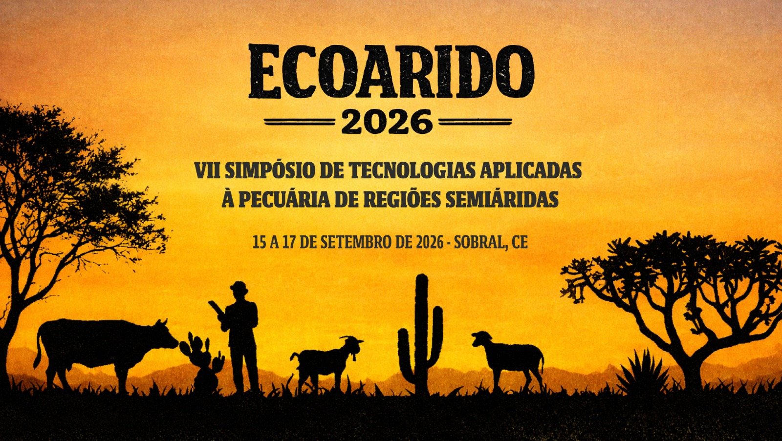 ECOARIDO 2026 - VII SIMPÓSIO DE TECNOLOGIAS APLICADAS À PECUÁRIA DE REGIÕES SEMIÁRIDAS